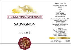 Sauvignon 2022, suché