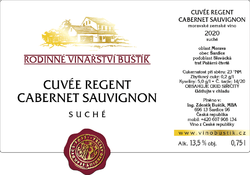 Cuvée Regent a Cabernet Sauvignon 2020
